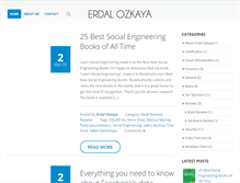 Tablet Screenshot of erdalozkaya.com